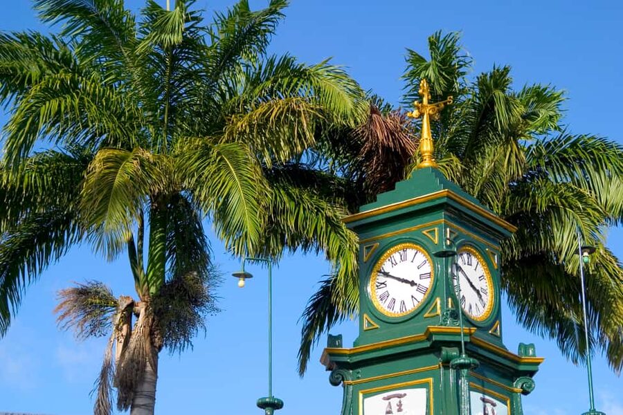 Basseterre: Highlights Capital and Beach Tour - Timothy Hill and the meeting of two seas