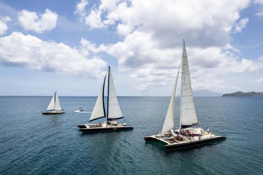 Basseterre: St. Kitts and Nevis Catamaran Tour with Lunch - Setting out from Port Zante Marina
