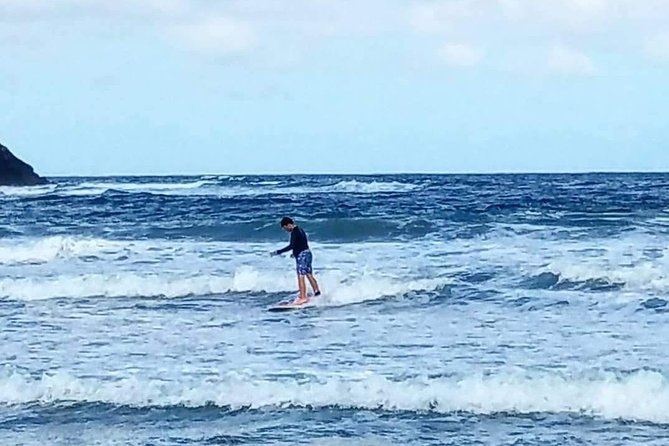 Beginner 2h Surf lesson - A good choice for families and cruise passengers