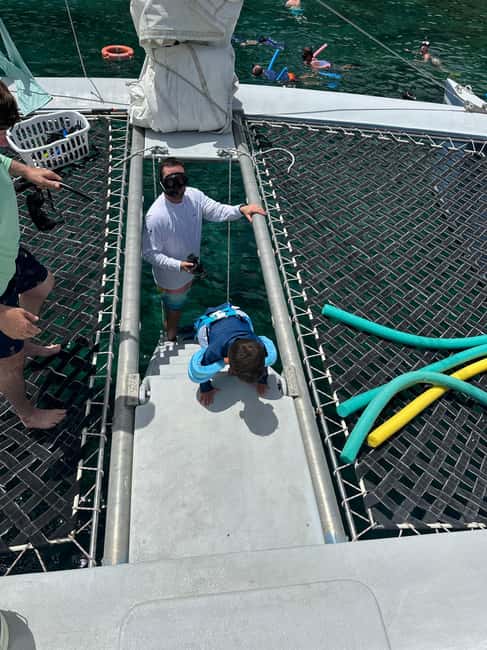 Half Day Sail and Snorkel - Lunch, rum punch, and the return sail
