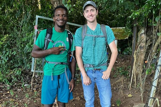 Hike St. Kitts: Highest peak Mount Liamuiga Volcano - The descent is part of the test