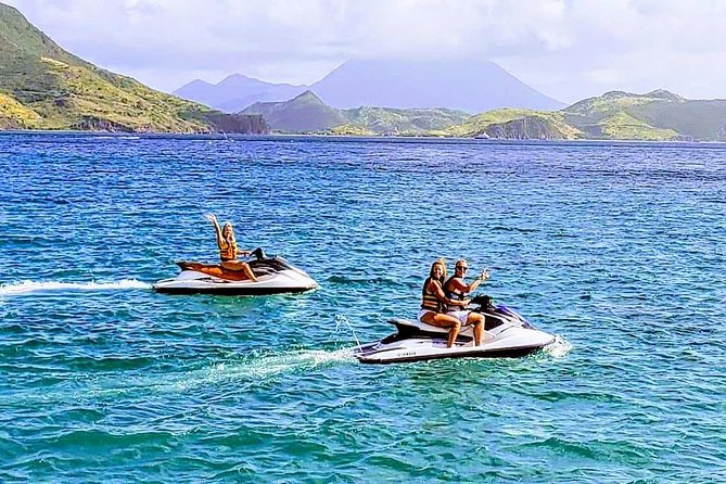 Jet Ski/Waverunner Rental - Riding through Cockleshell Bay and Banana Bay