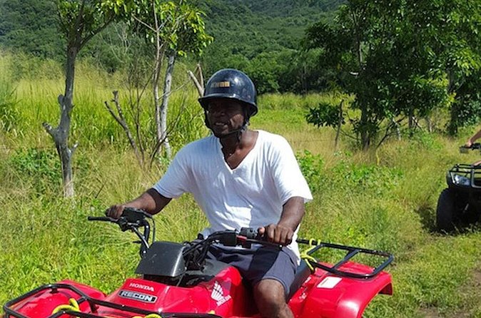 Jungle Bikes ATV Adventure & Beach Tour in St. Kitts - Through sugar cane country and the jungle