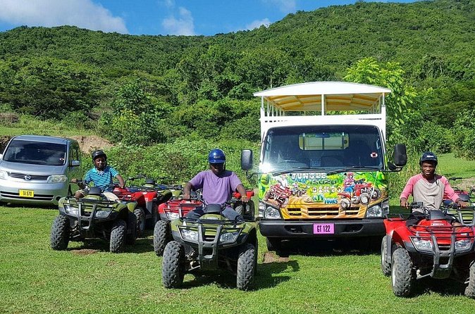 Jungle Bikes ATV Tour in St Kitts - From the cruise port to the St. Kitts countryside