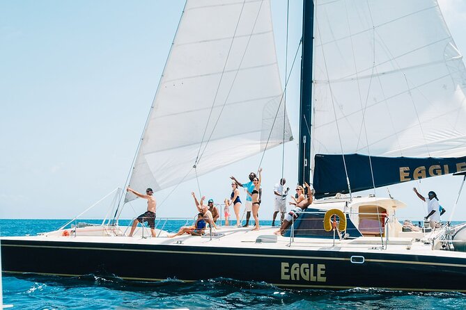 Leisure Full Day Catamaran (Blue, Aqua or LIC) - Lunch and the crossing to Nevis