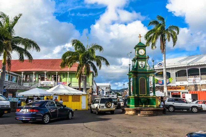 Local Lunch & Half Day Island Tour - Option 2 - Basseterre Landmarks, Seen From the Road