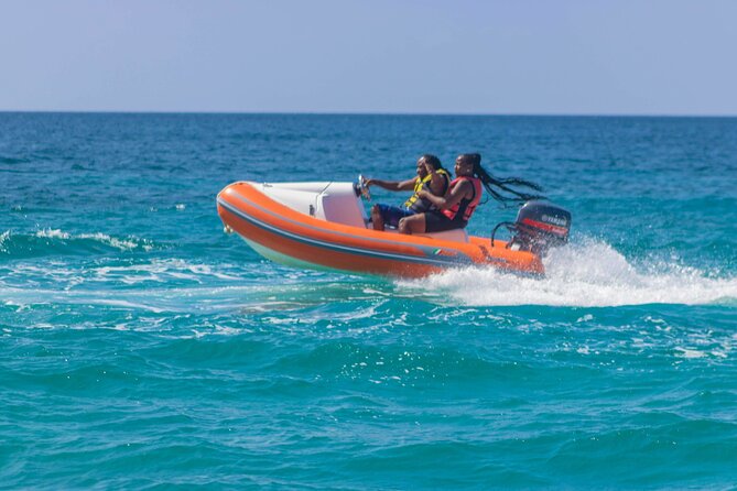 Mini Speedboat Coastal Adventure - Cruising past St. Kitts’ green hills and coral reefs