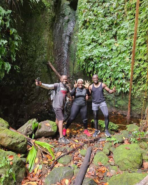 Nevis Waterfalls/Russel's Rest Hike - From Your Hotel to Butlers or Maddens Village