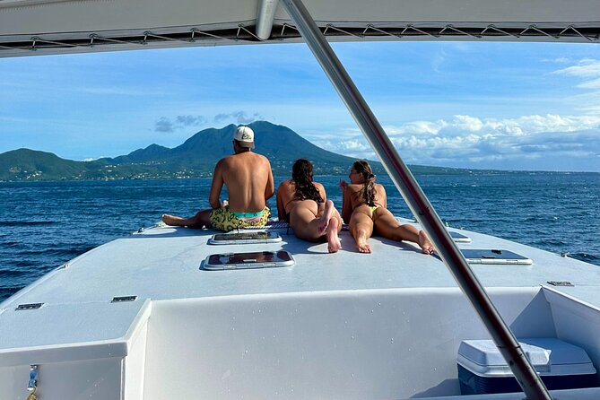 Private Power Catamaran Adventure in Saint Kitts and Nevis - What makes this half-day boat trip special