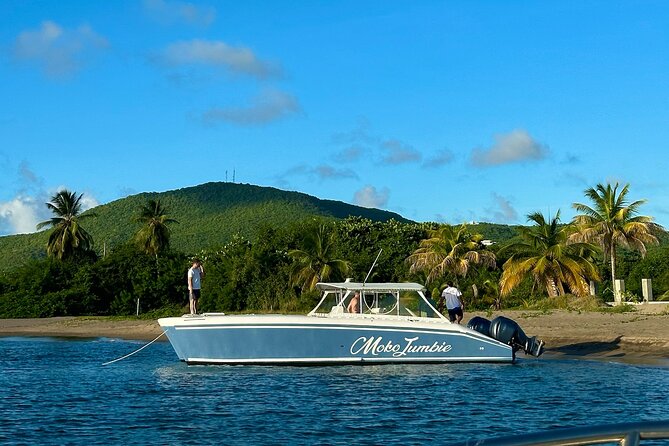Private Power Catamaran Adventure in Saint Kitts and Nevis - Crossing to Nevis for beach time and lunch