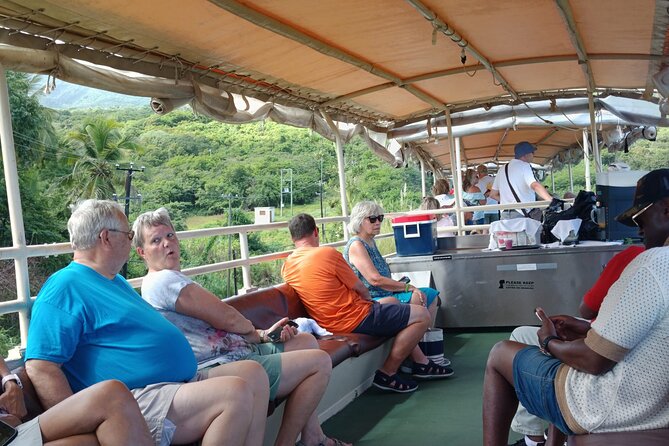 Saint Kitts Train Trek - Basseterre to Wingfield Estate by air-conditioned minivan