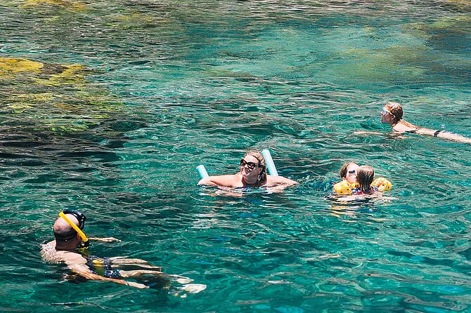 Snorkel Lunch & Lounge: Bluewater or Snorkel and Lunch: Leeward - Setting out from Port Zante Marina