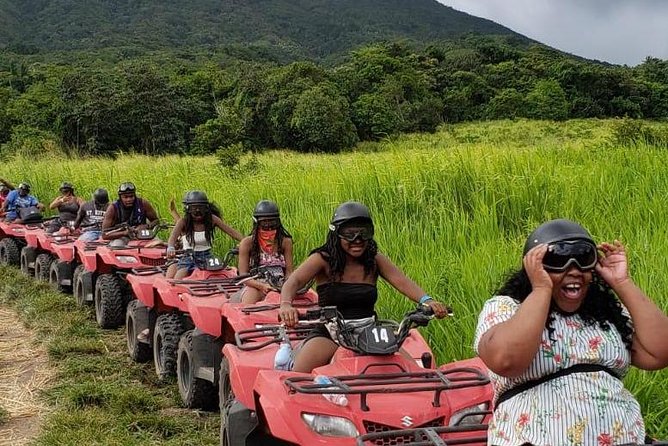 St Kitts ATV Adventure and Beach Tour - Wingfield Estate and the plantation ruins