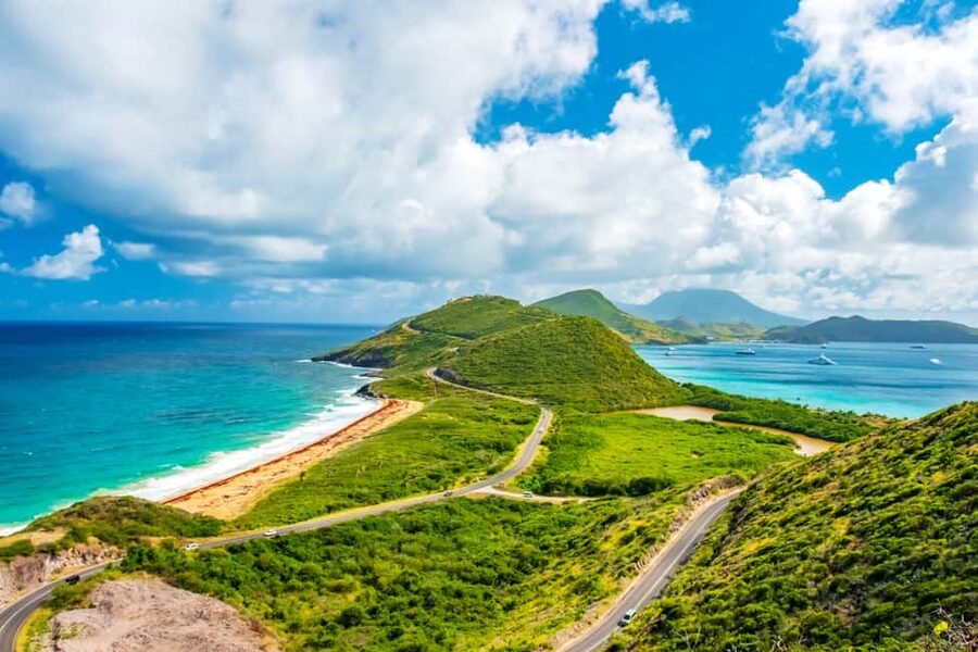St. Kitts:Countryside Dune Buggy Tour - Learning the buggy before the trail