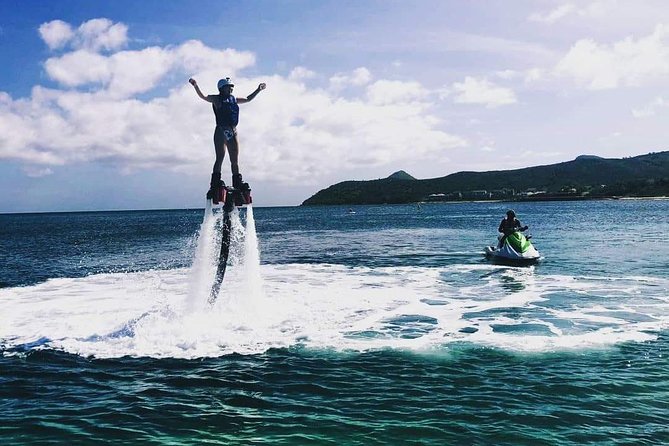 St Kitts Flyboarding Experience - From Small Flights to 30 Feet