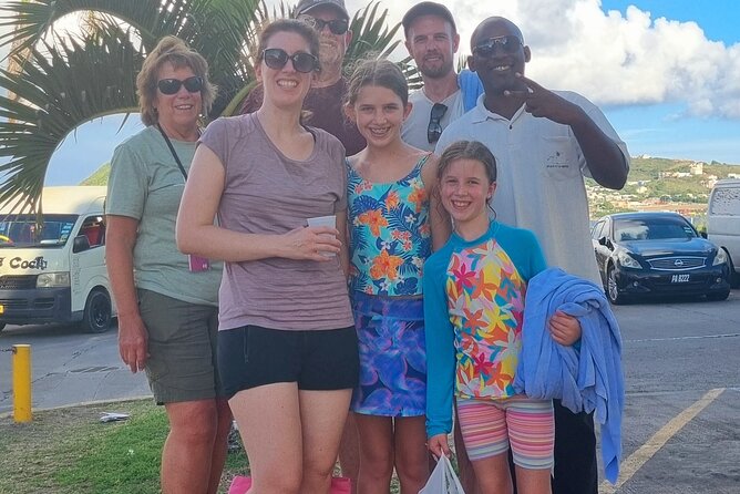 St.Kitts Good Times Tour - Black sand beach, a quick stop with a different look