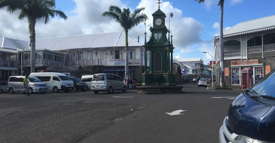 St. Kitts Island Half-Day Bus Tour - The coastal road to Romney Manor