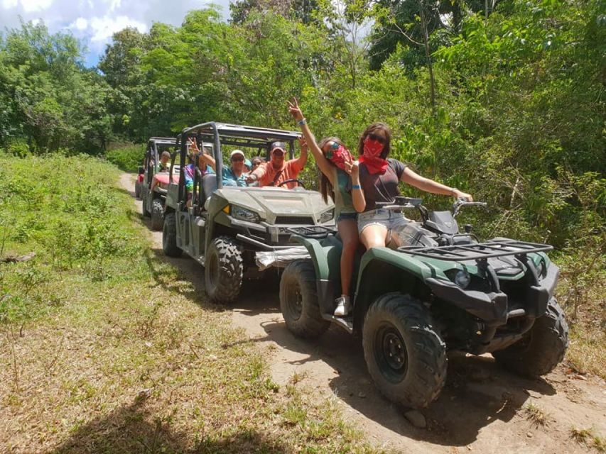 St. Kitts: Jungle Bikes ATV and Beach Guided Tour - The beach stop after the hills