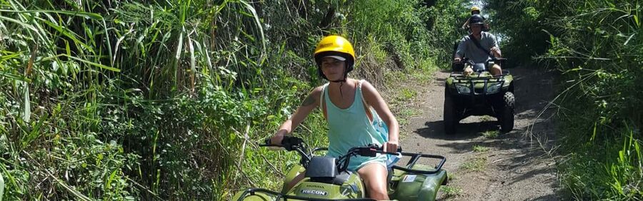 St Kitts: Jungle Bikes Off-Road ATV Tour - From the arrival hall to the trailhead