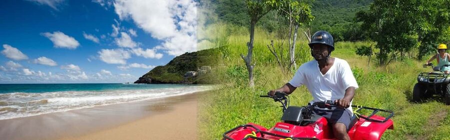 St Kitts: Jungle Bikes Off-Road Buggy & Beach Tour - Getting familiar with the buggy