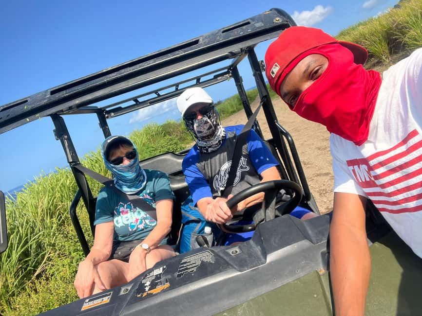St Kitts: Jungle Bikes Off-Road Buggy & Beach Tour - Pickup from Basseterre or the cruise port