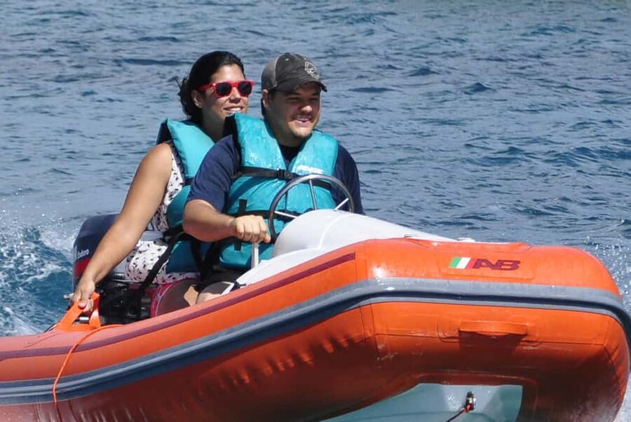 St Kitts Mini Speedboat and Snorkel Tour - The first run along St Kitts’ southeast coast