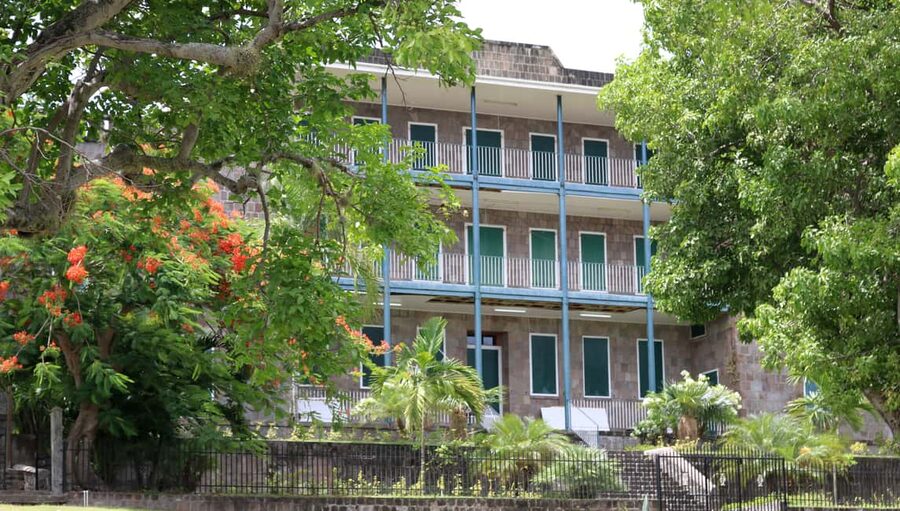 St. Kitts: Nevis Island Tour and Beach Time with Lunch - St. Thomas Lowland Church and historic Nevis