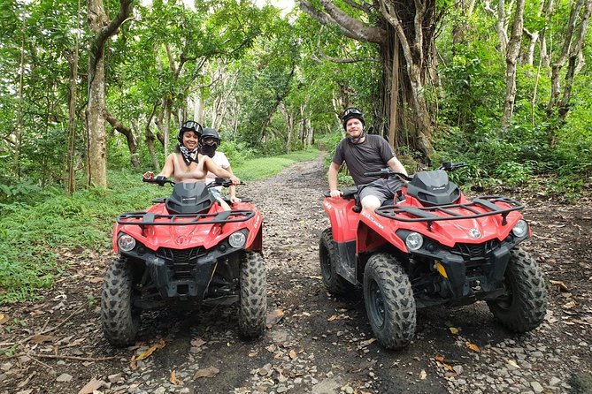 St Kitts Private ATV Adventure - Riding from sugar fields into the hills