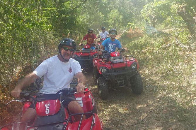 St Kitts Private ATV Adventure - Starting at the Spectrum ATV Tours base