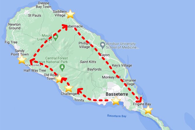 St. Kitts Scenic Island Tour with Beach Option - Key things to know before booking