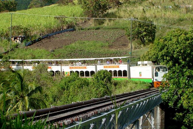 St. Kitts Scenic Train Experience - Returning through Basseterre