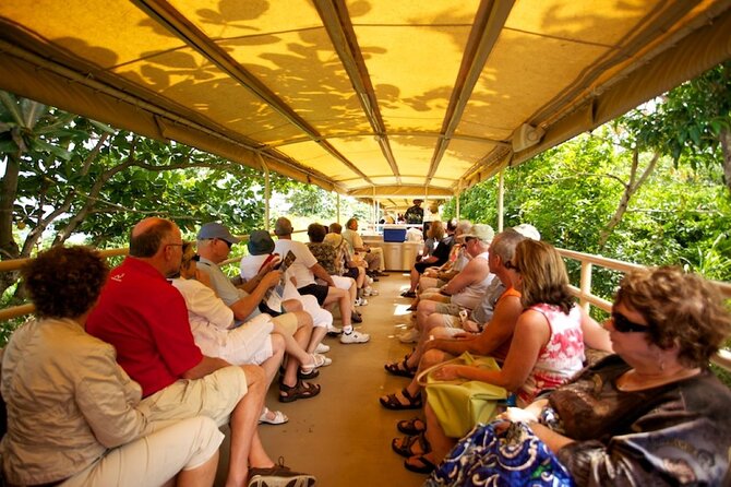 St. Kitts Scenic Train Experience - Choosing between the two train decks
