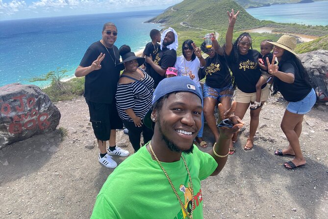 St.Kitts See It All The Local Behind The Scenes Tour Of St. Kitts - Black Rocks shows St. Kitts in volcanic form