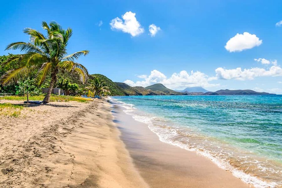 St. Kitts: Top Sights Guided Van or Open-Air Safari Tour - Frigate Bay for sand and swimming