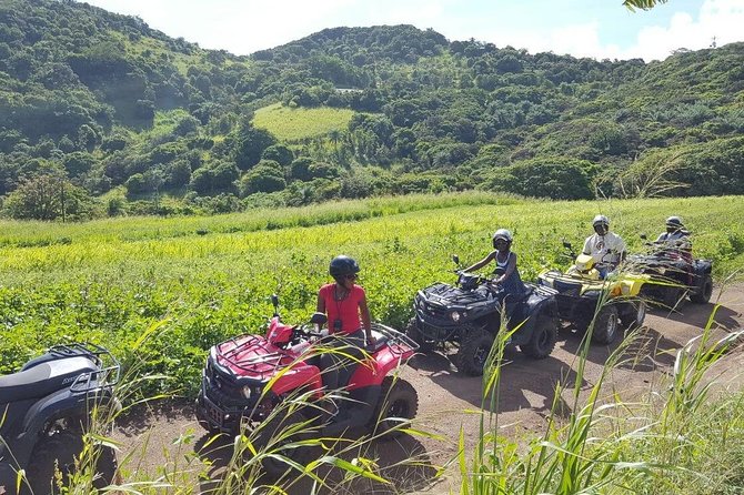 Sunny Blue Rentals in St Kitts for ATV and Dune Buggy Combo Tours - Black Rocks and the volcanic coast