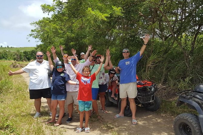 Sunny Blue Rentals in St Kitts for ATV and Dune Buggy Combo Tours - Dust, rain, speed, and what to wear