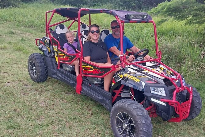 UTV Excursion Through the Beaches and Mountains of Nevis - Climbing toward Saddle Hill and the view of St. Kitts